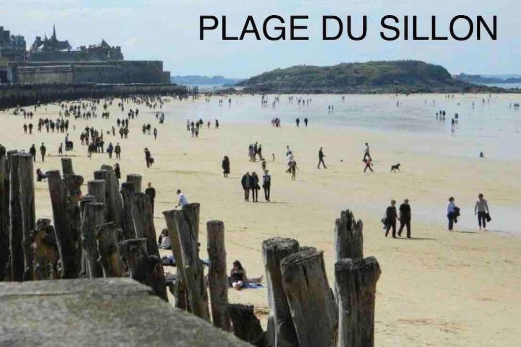 Appartement Vacances En Copropriete Avec Parking Saint-Malo Dış mekan fotoğraf